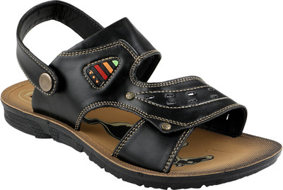 

Genial Men BLACK TAN Sandals