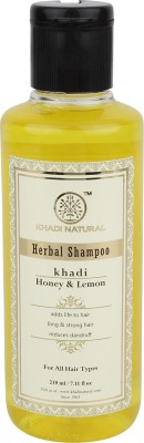 

Khadi Natural Herbal Shampoo Honey & Lemon(420 ml)