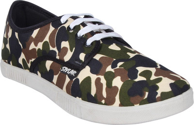 

Stylar Warrior Canvas Shoes For Men(Brown