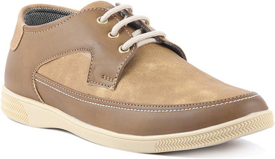 

Golden Sparrow Corporate Casuals For Men(Multicolor, Tan