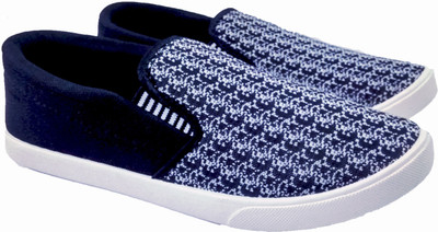 

Lee Won Loafers For Men(Blue, Multicolor