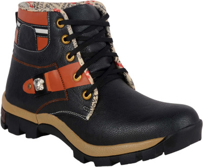 

1AAROW BLACK 89 Casuals For Men(Black