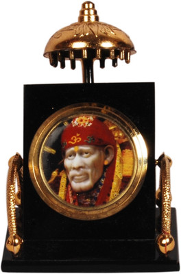 

Sigaram Sai Baba Idol - For Car Dashboard, Office-Desk, Table Decor, Home and Shop - K885 Decorative Showpiece - 10 cm(Acrylic, Multicolor)