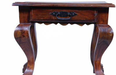 

la stella Solid Wood End Table(Finish Color - Teak)