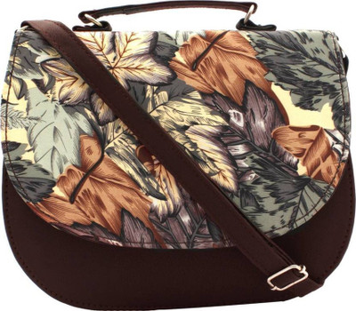 

Rapidcostore Girls Casual Multicolor PU Sling Bag