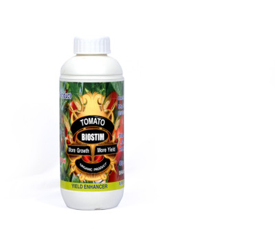 

GREFIGLO TOMATO COUNT-COLOUR-TASTE-QUALITY-LONGEVITY-ENHANCER,GROWTH PROMOTER,IMMUNE BOOSTER,YIELD ENHANCER .BIOOSTIM TOMATO PURE ORGANIC Soil Manure(1 L Liquid)