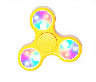 

Niteo Light Fidget Spinner/ Fidget Toy/ Spinner/ Long Spin Time/ Hand Spinner Toy/ Light Spinner(Yellow)