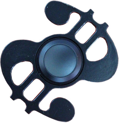 

Toys Factory Dollar Black Metal Stress Fidget Hand Spinner(Black)