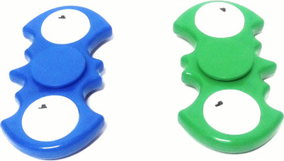 

DINAARKAN BLUE GREEN BATMAN FIDGET HAND SPINNER WITH LIGHT SET OF 2(Blue, Green)