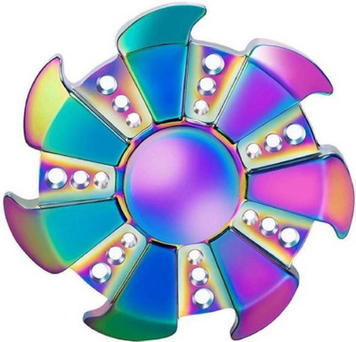 

Krypton Rainbow Metal Spinner Relief Reducing Great for Stress Relief Anti Anxiety EASY TO USE Mini 2 Mint Spin.(Multicolor)