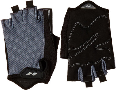 

Nivia Python Gym & Fitness Gloves (, Black, Black;grey