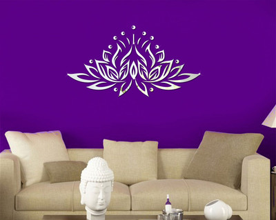

naveed arts  Acrylic sticker Sticker(Pack of 37, Silver