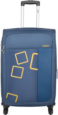 

Safari Tetra Expandable Check-in Luggage - 31 inch(Blue)