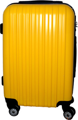 

FLYwithme Polycarbonate - inch With TSA lock Expandable Cabin Luggage -  inch(Yellow