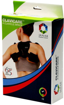 

Janak (MIDMARK) Clavicare - A Clavicle Brace (42 - 48 inches) Back Support(Black
