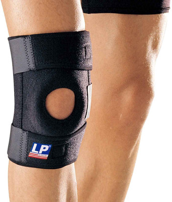 

Oxy Life LP Stays Neoprene Knee Support (Free Size, Black)