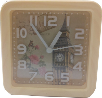 

Asthanaz International Analog Yellow Clock