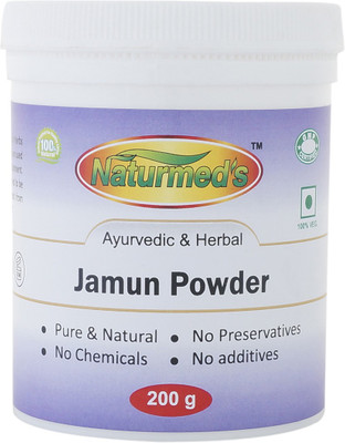 

Naturmed's Naturmed's Jamun Powder 200 Grams Jar(200 g)