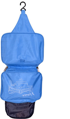 

Pretty Krafts Venice Makeup, travel, tolietreis, Vanity, jejwellery Vanity Box(Blue)