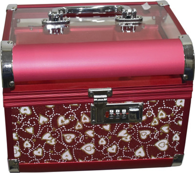 

Pride Star Lovy to store cosmetic itmes Vanity Box(Red)
