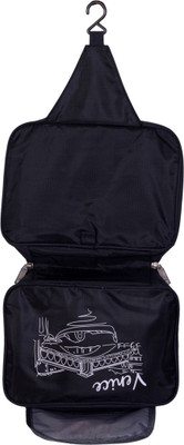 

Pretty Krafts Venice Makeup, travel, tolietreis, Vanity, jejwellery Vanity Box(Black)