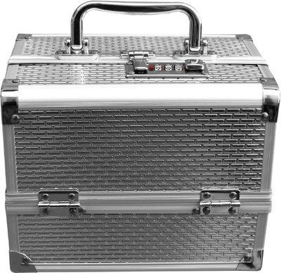 

Pride Star Lovy to store cosmetic itmes Vanity Box(Silver)
