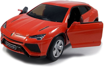 

Kinsmart 5'' Pull Back Action Lamborghin Urus Car Toys for Kids from Smiles Creation (Multicolor)(Multicolor)