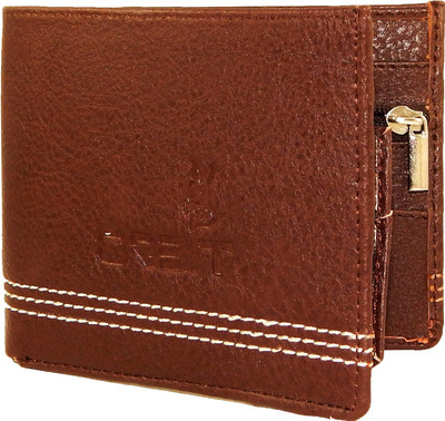 

Orbit Men Brown Genuine Leather, Fabric Wallet(7 Card Slots)
