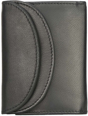 

Hornbull Men Black Genuine Leather Card Holder(4 Card Slots)