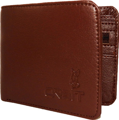 

Orbit Men Brown Genuine Leather, Fabric Wallet(4 Card Slots)