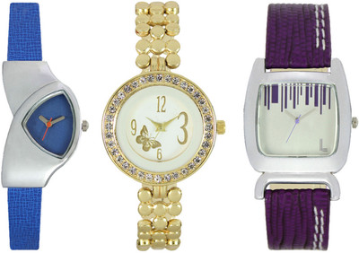 

SRK ENTERPRISE Girls Watch Combo With Stylish Multicolor Dial Rich Look LRW046 Watch - For Girls