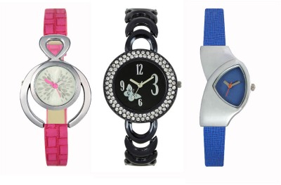SRK ENTERPRISE Girls Watch Combo With Stylish Multicolor Dial Rich Look LRW018 Watch  - For Girls   Watches  (SRK ENTERPRISE)