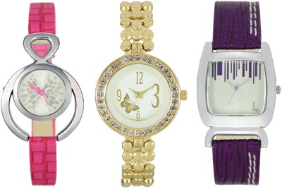 SRK ENTERPRISE Girls Watch Combo With Stylish Multicolor Dial Rich Look LRW042 Watch  - For Girls   Watches  (SRK ENTERPRISE)