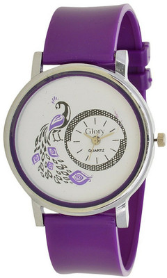 

VK sales Purple Peacock Watch - For Women