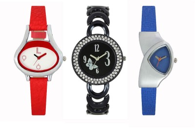 SRK ENTERPRISE Girls Watch Combo With Stylish Multicolor Dial Rich Look LRW020 Watch  - For Girls   Watches  (SRK ENTERPRISE)