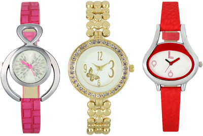 

SRK ENTERPRISE Girls Watch Combo With Stylish Multicolor Dial Rich Look LRW041 Watch - For Girls