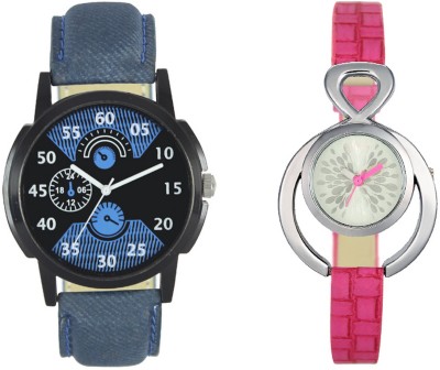 CM New Couple Watch With Stylish And Designer Dial Fancy Look 013 Analog Watch  - For Couple   Watches  (CM)