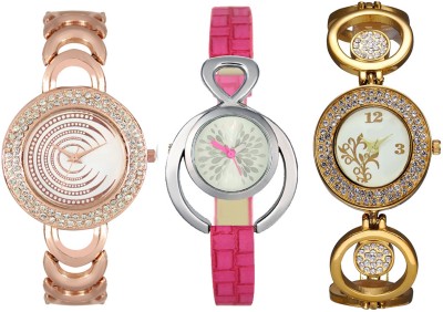 SRK ENTERPRISE Girls Watch Combo With Stylish Multicolor Dial Rich Look LRW027 Watch  - For Girls   Watches  (SRK ENTERPRISE)