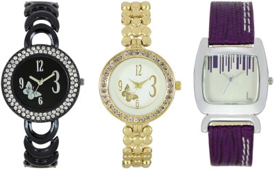 SRK ENTERPRISE Girls Watch Combo With Stylish Multicolor Dial Rich Look LRW010 Watch  - For Girls   Watches  (SRK ENTERPRISE)