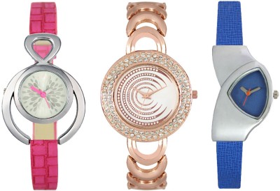 SRK ENTERPRISE Girls Watch Combo With Stylish Multicolor Dial Rich Look LRW033 Watch  - For Girls   Watches  (SRK ENTERPRISE)
