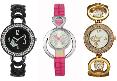 SRK ENTERPRISE Girls Watch Combo With Stylish Multicolor Dial Rich Look LRW012 Watch  - For Girls   Watches  (SRK ENTERPRISE)