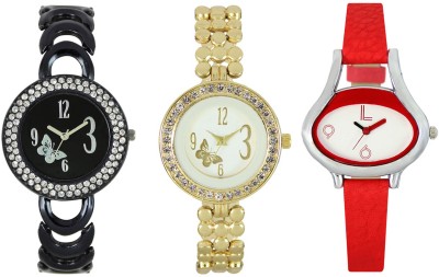 SRK ENTERPRISE Girls Watch Combo With Stylish Multicolor Dial Rich Look LRW009 Watch  - For Girls   Watches  (SRK ENTERPRISE)
