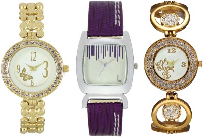 SRK ENTERPRISE Girls Watch Combo With Stylish Multicolor Dial Rich Look LRW039 Watch  - For Girls   Watches  (SRK ENTERPRISE)