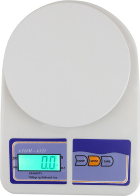 

ATOM A121 Economy Kitchen Weighing Scale(White)