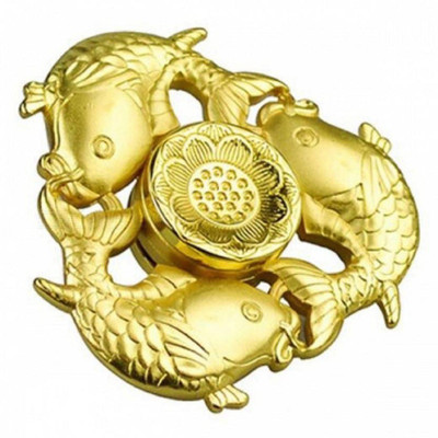

Ajanta Suspended Wind Spinner(Gold)