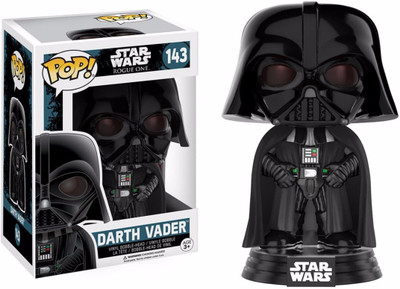 

Entertainment Earth Star Wars Rogue One Darth Vader Pop! Vinyl Bobble Head(Multicolor)