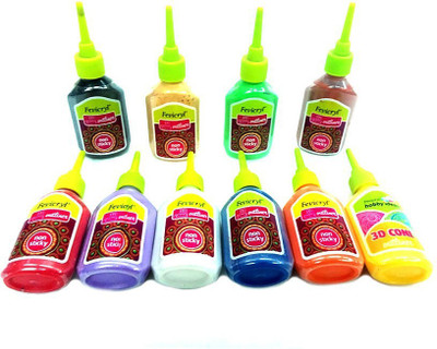 

SNT 3D cone outliner(Set of 10, Multicolor)