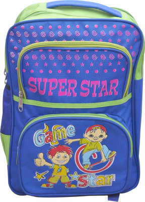 

Raj superstarblue-3705 12 L Backpack(Multicolor), Blue