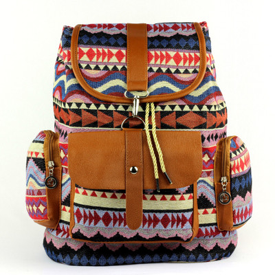 

Ramposh Women Canvas Printed Backpack 15 L Backpack(Multicolor)