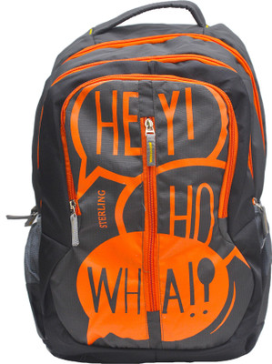

Sterling No.4011 Waterproof School Bag(Orange, 30 L)